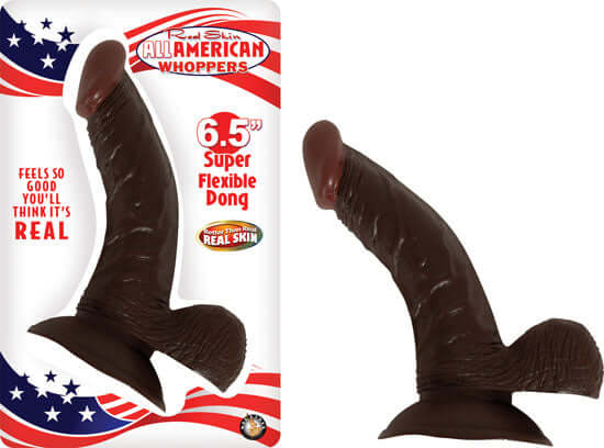 Nasstoys Afro American Whopper with Balls 6.5 inches Dong at $18.99