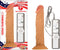 Nasstoys All American Whopper Vibrating 7 inches Beige Dong at $29.99
