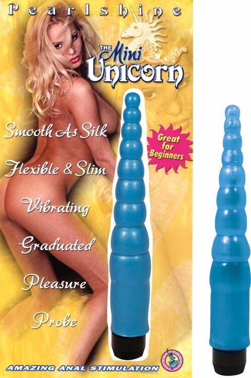 Nasstoys Mini Unicorn Vibrator Blue at $16.99