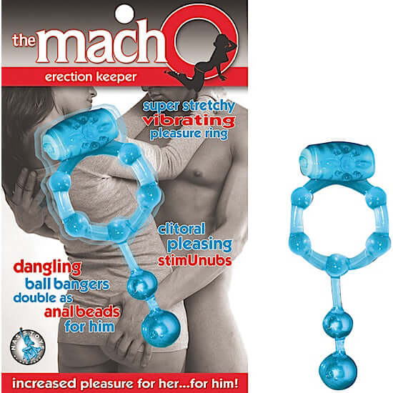 Nasstoys MACHO ERECTION KEEPER BLUE at $10.99