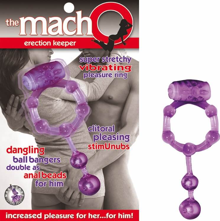 Nasstoys MACHO ERECTION KEEPER PURPLE at $10.99