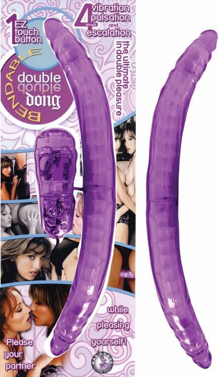 Nasstoys Bendable Double Dong Purple at $34.99