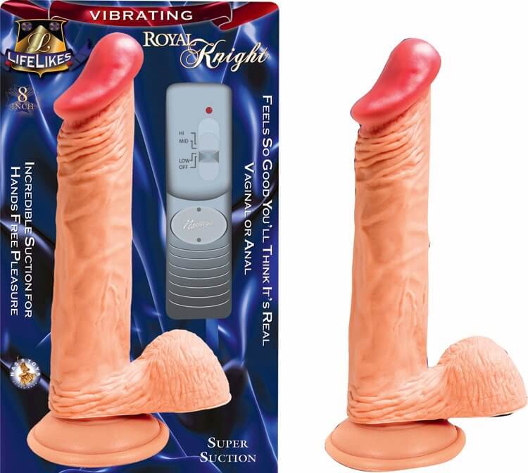 LIFELIKE ROYAL KNIGHT VIBRATING-0