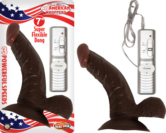 Nasstoys The Afro American Whopper 7 inches with Balls Brown at $34.99