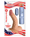 All American Whopper 5 Inches Vibrating Realistic Dong with Remote Control and 3 Powerful Speeds Packaging