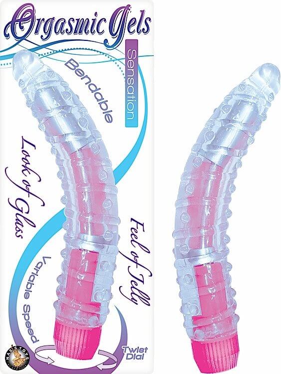 Nasstoys Orgasmic Gels Sensation Pink Vibrator at $23.99