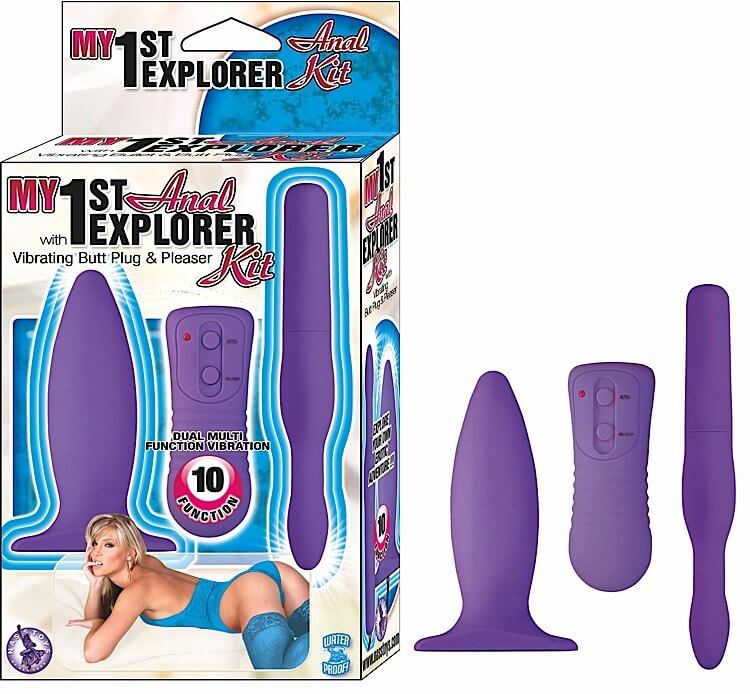 My 1st Anal Explorer Vibrating Kit | Dual Pleasure and Butt Plug Set My 1st Anal Explorer Vibrating Kit | Dual Pleasure and Butt Plug Set