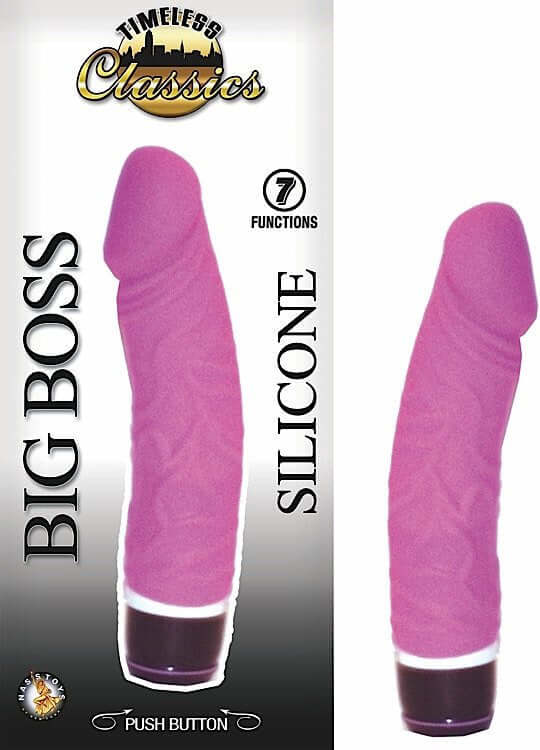 Nasstoys Timeless Classics Collection Big Boss Pink Vibrator at $24.99