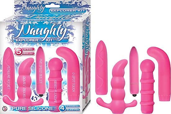 Nasstoys NAUGHTY EXPLORER KIT PINK at $27.99