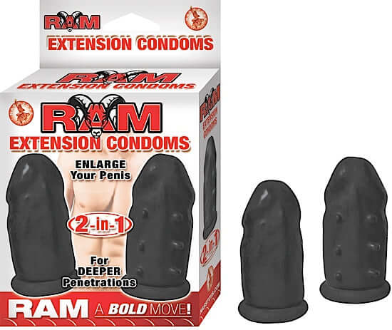 RAM EXTENSION CONDOMS BLACK-0