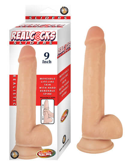 Nasstoys REALCOCKS SLIDERS 9IN FLESH at $35.99
