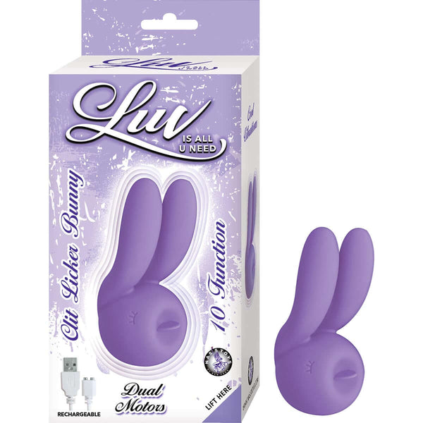 Nasstoys Luv Clit Licker Bunny Purple Vibrator at $44.99