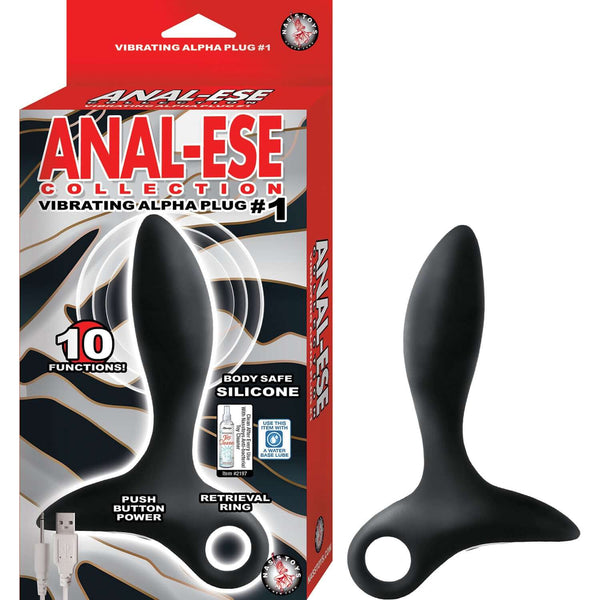 Nasstoys Anal Ese Collection Vibrating Alpha Plug #1 at $29.99