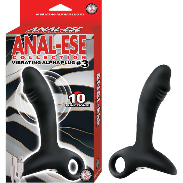 Nasstoys Anal Ese Collection Vibrating Alpha Plug #3 at $29.99