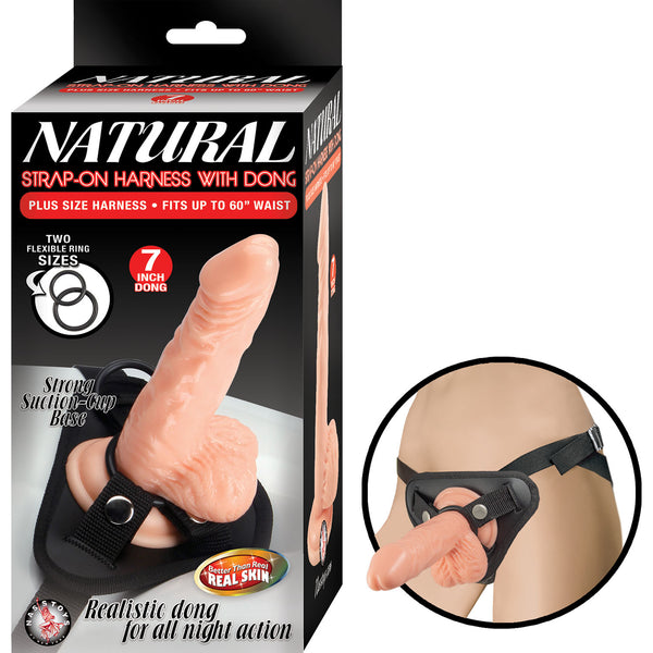 Nasstoys Natural Strap On Harness with Dong at $31.99