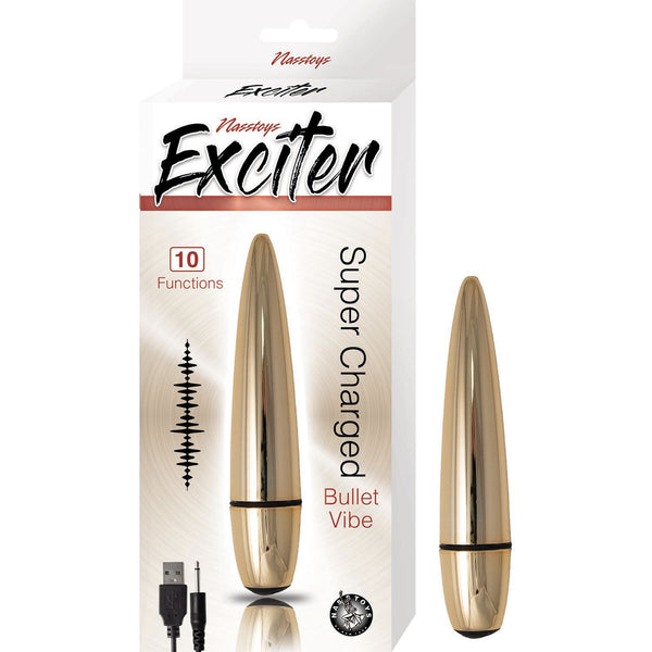 Nasstoys Exciter Bullet Vibe Gold at $19.99