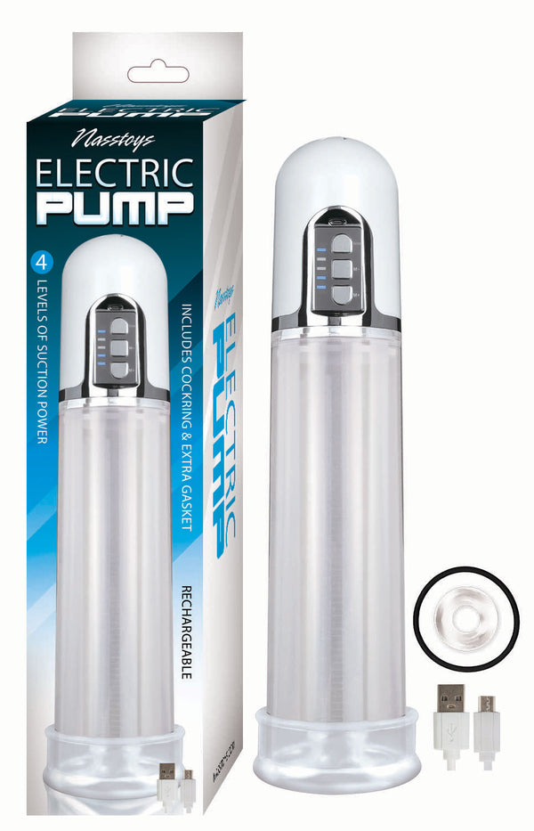 Nasstoys Electric Penis Pump Clear at $59.99