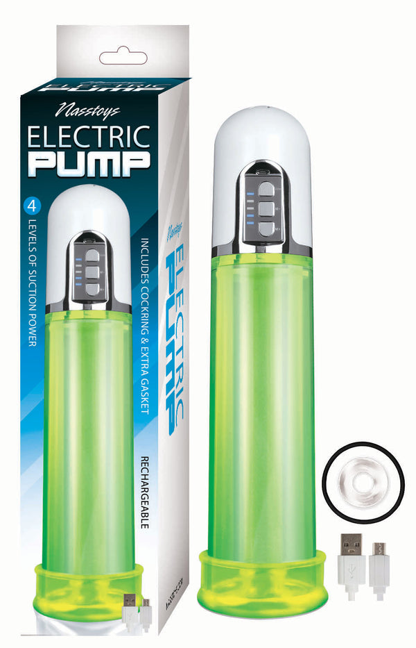 Nasstoys Electric Penis Pump Green at $59.99