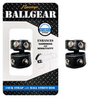 Nasstoys Ballgear Cock Strap with Ball Stretcher Black at $13.99