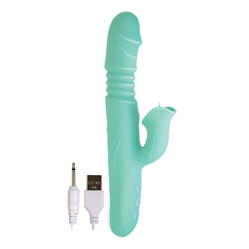 Nasstoys Princess Passion Heat Aqua Rabbit Style Vibrator at $59.99