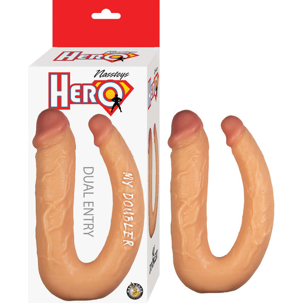 Experience Double the Pleasure with the Hero My Doubler Double Dildo