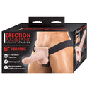 Nasstoys Erection Assistant Hollow Strap On 6 inches Vibrating White at $64.99