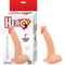 Hero 8 inches Curved Cock White Light Skin Tone