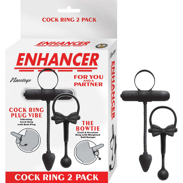 Enhancer Cockring 2 Package Black