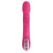 Passion Tickler Heat Up Pink Vibrator by Nasstoys - dual motors, thrusting, rotating, and heated for enhanced pleasure.