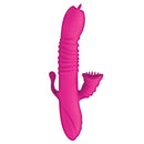 Nasstoys Passion Dual Massager: Pink Heat-Up Specialty Vibrator with Dual Motors – Perfect for G-Spot and Clitoral Stimulation