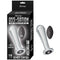 Ass-Sation Remote Control Vibrating Metal Anal Bulb Silver