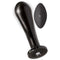 Ass-Sation Remote Control Vibrating Metal Anal Bulb Black