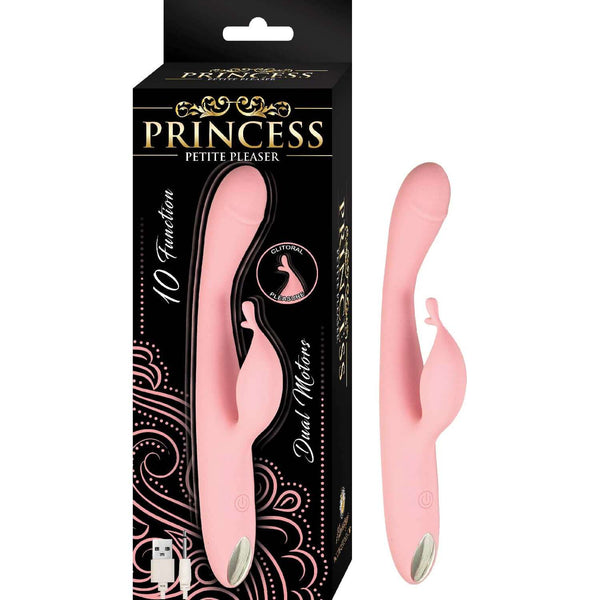 Nasstoys Princess Petite Pleaser Pink Rabbit Vibrator with Packaging