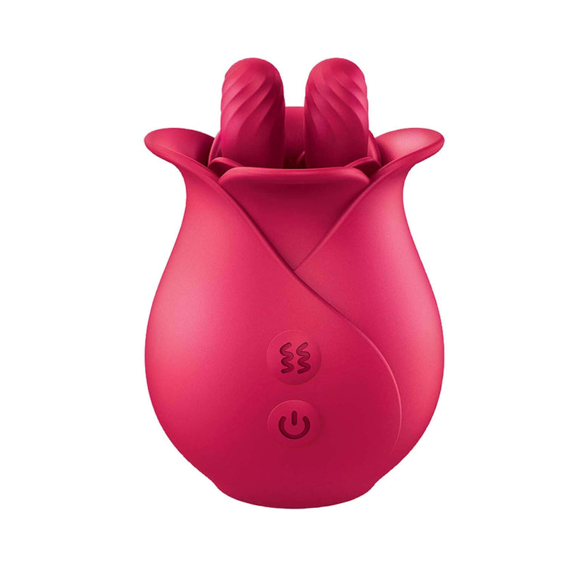 CLIT-TASTIC TULIP FINGER MASSAGER RED-1