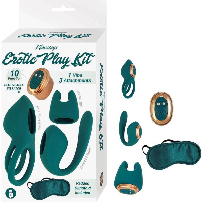 EROTIC PLAY KIT GREEN-0