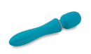 Sensuelle Nubii Mika Mini Wand Massager Blue with Vibration, Gentle Warming, and XLR8 Turbo Boost Technology