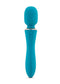 Sensuelle Nubii Mika Mini Wand Massager Blue with 12 speeds, Nubii motor, XLR8 Turbo Boost, and gentle warming technology.