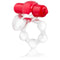 Screaming O Overtime Vibrating Erection Ring Red at $14.99