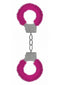 SHOTS AMERICA Ouch Beginner's Handcuffs Furry Pink at $7.99