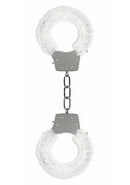 SHOTS AMERICA Ouch Pleasure Handcuffs Furry White at $10.99