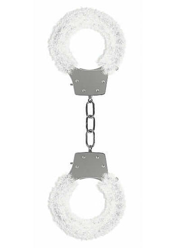 SHOTS AMERICA Ouch Pleasure Handcuffs Furry White at $10.99