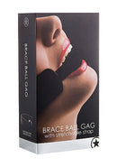 SHOTS AMERICA BRACE BALL GAG BLACK at $12.99