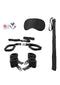 SHOTS AMERICA Ouch! Bed Post Bindings Restraint Kit Black from Shots Toys at $32.99
