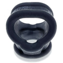 Oxballs Cocksling 2 Cock and Ball Sling Night Black made from FlexTPR for a bigger, harder erection and an impressive bulge.