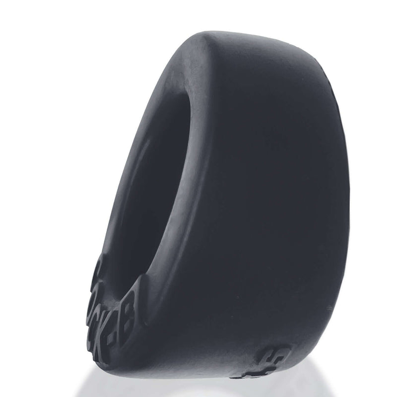 Black Oxballs Cock-B Bulge Cock Ring in soft, stretchy silicone for plush comfort and a bigger bulge.