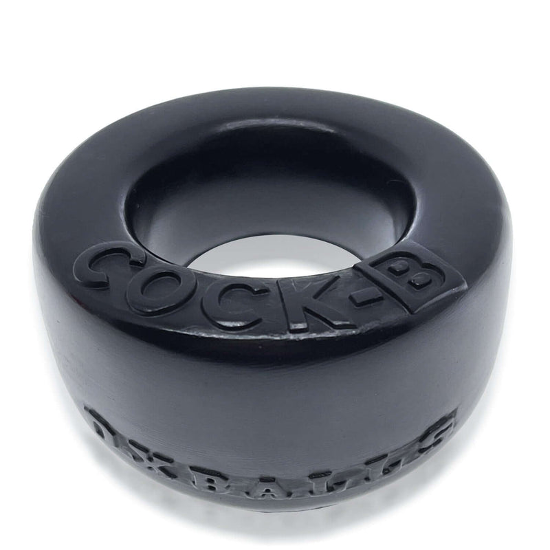 Black Oxballs Cock-B Bulge Cock Ring made from soft, plush silicone for comfort and a bigger bulge.