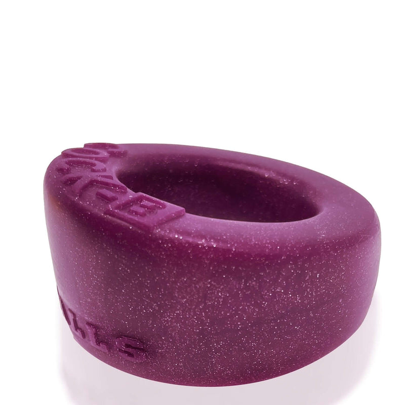 Oxballs Cock-B Bulge Cock Ring in Plum, made from soft pure silicone for enhanced bulge and comfort.