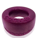 Oxballs Cock-B Bulge Cock Ring in plum color, made from high-quality silicone for enhanced bulge and comfort during intimate moments.