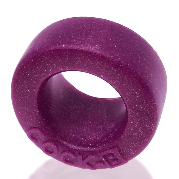 Oxballs Cock-B Bulge Cock Ring in Plum Silicone for Comfort and Enhanced Bulge