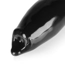 Fido Animal Knot Style Cock Sheath TPR Black from Oxballs, shiny black design for smooth entry and realistic look.